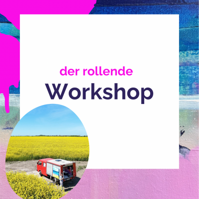 intuitives malen- der rollende Workshop